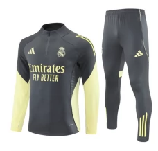 Real Madrid Survêtement 2025/26 - 1-4 Zip Gris
