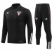 São Paulo FC Ensemble Sweat d'entraînement 2023/24 - 1-4 Zip Noir São Paulo FC Ensemble Sweat d'entraînement 2023/24 - 1-4 Zip Noir