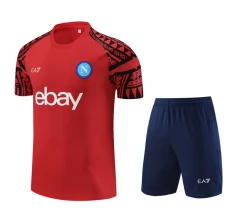 SSC Naples Ensemble Maillot d'entraînement 2023/24 - Rouge