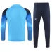 SSC Naples Ensemble Sweat d'entraînement 2023/24 - 1-4 Zip Bleu