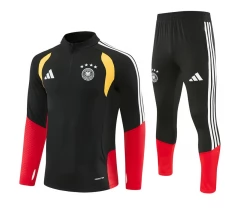 Survêtement Allemagne 2026/27 - 1-4 Zip Noir Survêtement Allemagne 2026/27 - 1-4 Zip Noir