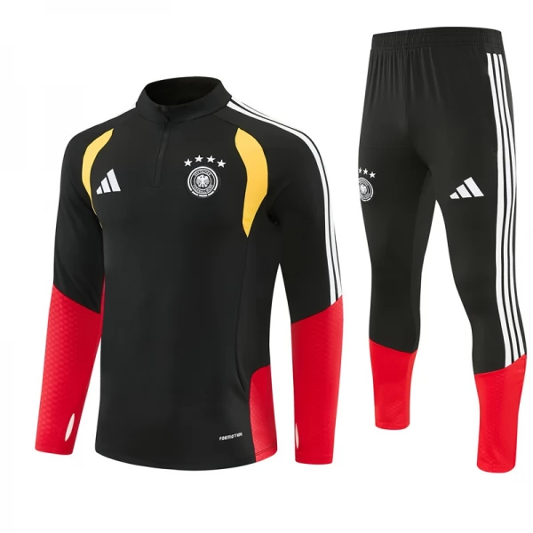 Survêtement Allemagne 2026/27 - 1-4 Zip Noir Survêtement Allemagne 2026/27 - 1-4 Zip Noir