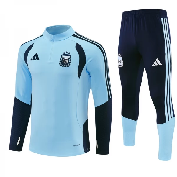 Survêtement Argentine Enfant 2026/27 - 1-4 Zip Bleu Survêtement Argentine Enfant 2026/27 - 1-4 Zip Bleu