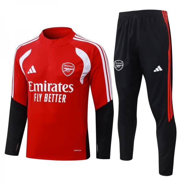Survêtement Arsenal 2026/27 - 1-4 Zip Rouge Survêtement Arsenal 2026/27 - 1-4 Zip Rouge