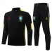 Survêtement Brésil Enfant 2026/27 - 1-4 Zip Noir