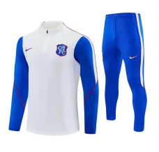 Survêtement Chelsea FC 2026/27 - 1-4 Zip Blanc