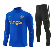 Survêtement Chelsea FC 2026/27 - 1-4 Zip Bleu