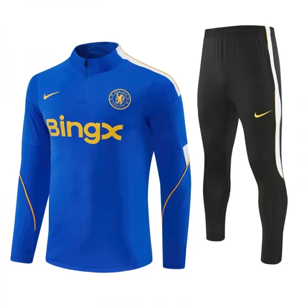 Survêtement Chelsea FC 2026/27 - 1-4 Zip Bleu Survêtement Chelsea FC 2026/27 - 1-4 Zip Bleu