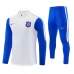 Survêtement Chelsea FC Enfant 2026/27 - 1-4 Zip Blanc