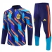 Survêtement Espagne Enfant 2026/27 - 1-4 Zip Bleu Survêtement Espagne Enfant 2026/27 - 1-4 Zip Bleu