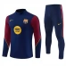Survêtement FC Barcelone 2026/27 - 1-4 Zip Bleu