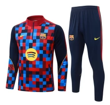 Survêtement FC Barcelone Enfant 2026/27 - 1-4 Zip Bleu