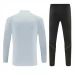 Survêtement FC Barcelone Enfant 2026/27 - 1-4 Zip Gris