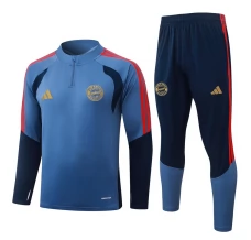 Survêtement FC Bayern Munich Enfant 2026/27 - 1-4 Zip Bleu