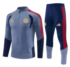 Survêtement FC Bayern Munich Enfant 2026/27 - 1-4 Zip Gris