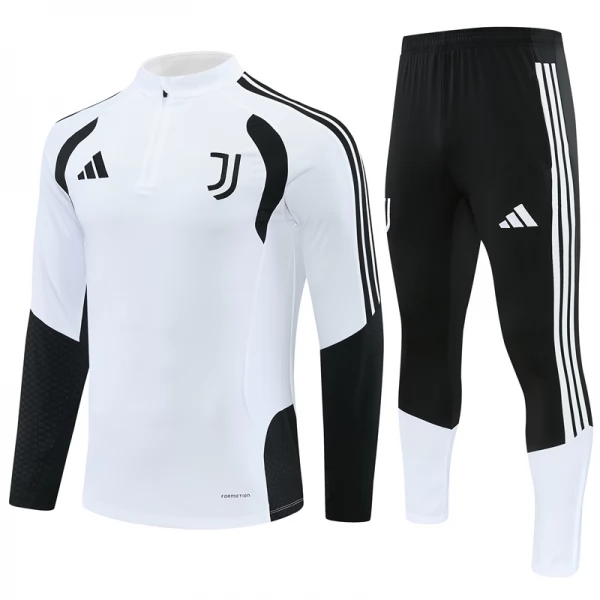 Survêtement Juventus FC 2026/27 - 1-4 Zip Blanc Survêtement Juventus FC 2026/27 - 1-4 Zip Blanc