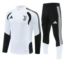 Survêtement Juventus FC Enfant 2026/27 - 1-4 Zip Blanc