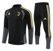 Survêtement Juventus FC Enfant 2026/27 - 1-4 Zip Noir