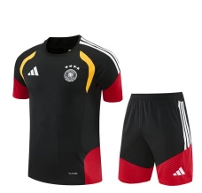 Survêtement(Maillot+Shorts) Allemagne Enfant 2026/27 Noir Survêtement(Maillot+Shorts) Allemagne Enfant 2026/27 Noir