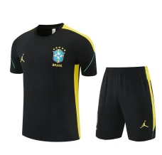 Survêtement(Maillot+Shorts) Brésil Enfant 2026/27 Noir