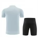 Survêtement(Maillot+Shorts) FC Barcelone 2026/27 Gris