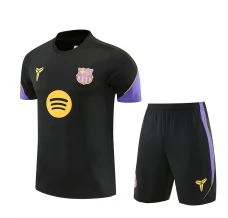Survêtement(Maillot+Shorts) FC Barcelone 2026/27 Noir