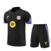Survêtement(Maillot+Shorts) FC Barcelone 2026/27 Noir