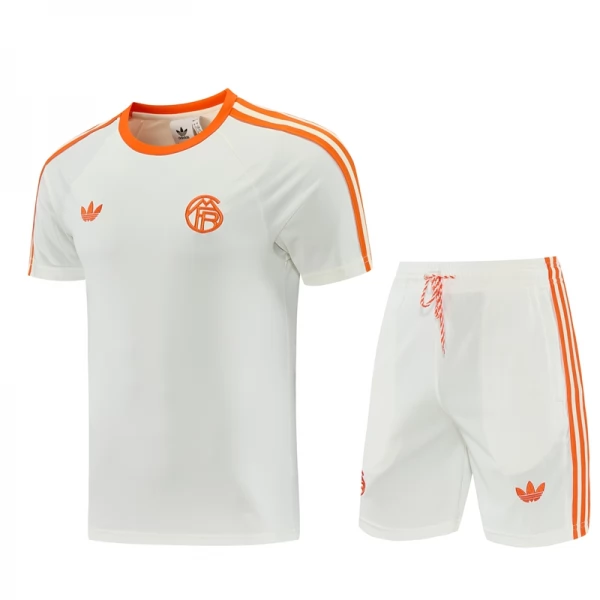 Survêtement(Maillot+Shorts) FC Bayern Munich 2026/27 Beige Survêtement(Maillot+Shorts) FC Bayern Munich 2026/27 Beige