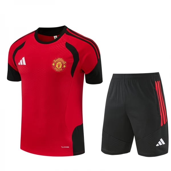 Survêtement(Maillot+Shorts) Manchester United 2026/27 Rouge Survêtement(Maillot+Shorts) Manchester United 2026/27 Rouge