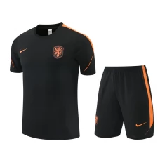 Survêtement(Maillot+Shorts) Pays-Bas Enfant 2026/27 Noir
