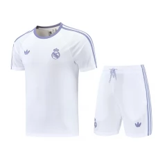 Survêtement(Maillot+Shorts) Real Madrid 2026/27 Blanc Survêtement(Maillot+Shorts) Real Madrid 2026/27 Blanc