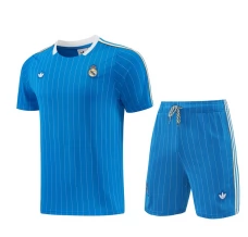Survêtement(Maillot+Shorts) Real Madrid 2026/27 Bleu Survêtement(Maillot+Shorts) Real Madrid 2026/27 Bleu