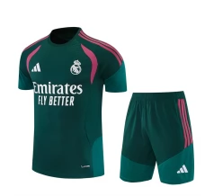 Survêtement(Maillot+Shorts) Real Madrid Enfant 2026/27 Vert Rouge