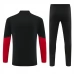 Survêtement Manchester United Enfant 2026/27 - 1-4 Zip Noir Rouge