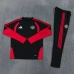 Survêtement Manchester United Enfant 2026/27 - 1-4 Zip Noir Rouge