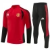Survêtement Manchester United Enfant 2026/27 - 1-4 Zip Rouge