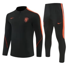 Survêtement Pays-Bas Enfant 2026/27 - 1-4 Zip Noir