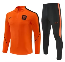 Survêtement Pays-Bas Enfant 2026/27 - 1-4 Zip Orange