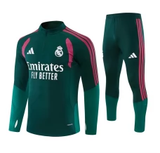Survêtement Real Madrid 2026/27 - 1-4 Zip Vert Rouge