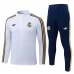 Survêtement Real Madrid Enfant 2026/27 - 1-4 Zip Blanc