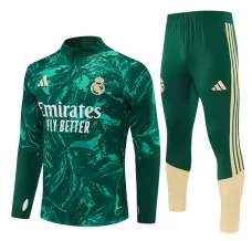 Survêtement Real Madrid Enfant 2026/27 - 1-4 Zip Vert