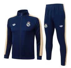 Survêtement(Veste+Pantalon) Real Madrid 2026/27 - Bleu Survêtement(Veste+Pantalon) Real Madrid 2026/27 - Bleu