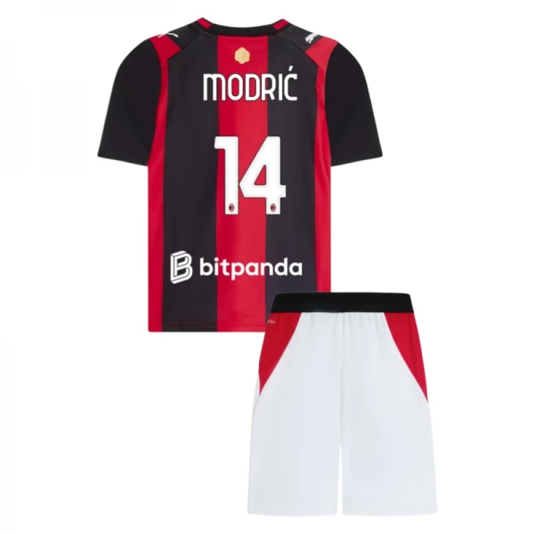 Tenue Domicile AC Milan Modrić 14 2026/27 Enfant Tenue Domicile AC Milan Modrić 14 2026/27 Enfant