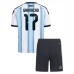 Tenue Domicile Argentine Garnacho 17 Coupe du Monde 2026 Enfant