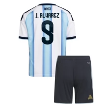 Tenue Domicile Argentine J.Alvarez 9 Coupe du Monde 2026 Enfant