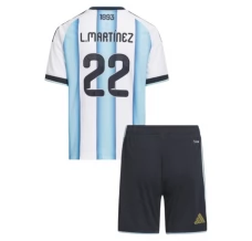Tenue Domicile Argentine L.Martinez 22 Coupe du Monde 2026 Enfant Tenue Domicile Argentine L.Martinez 22 Coupe du Monde 2026 Enfant