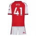 Tenue Domicile Arsenal Rice 41 2026/27 Enfant