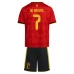 Tenue Domicile Belgique De Bruyne 7 Coupe du Monde 2026 Enfant