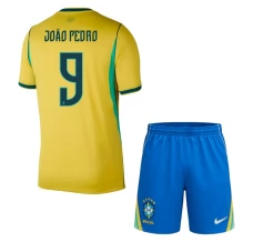 Tenue Domicile Brésil João Pedro 9 Coupe du Monde 2026 Enfant