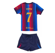 Tenue Domicile FC Barcelone Fermín 7 2026/27 Enfant